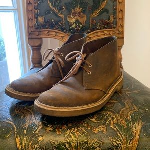 Brown Original Clarks Desert Boots
